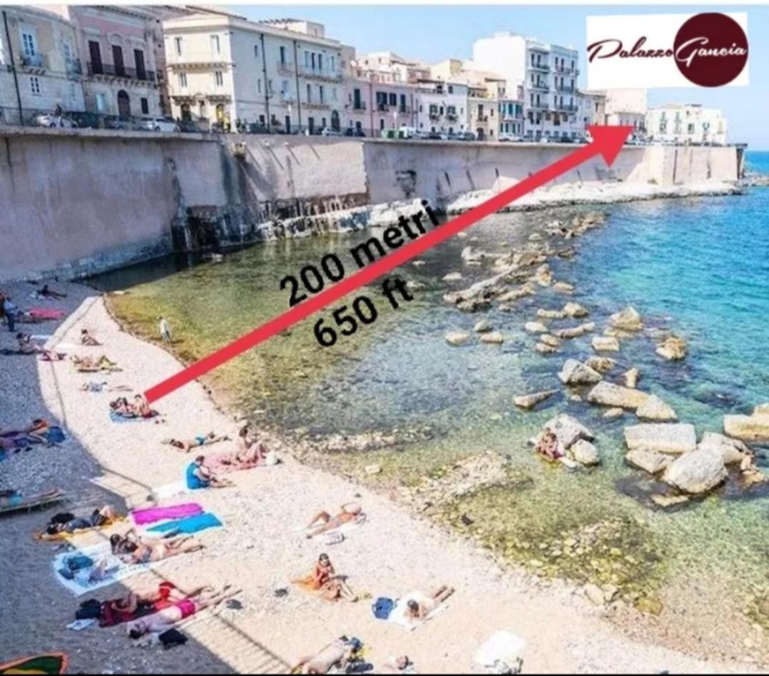 Palazzo Gancia Holiday Homes Сиракузы Экстерьер фото